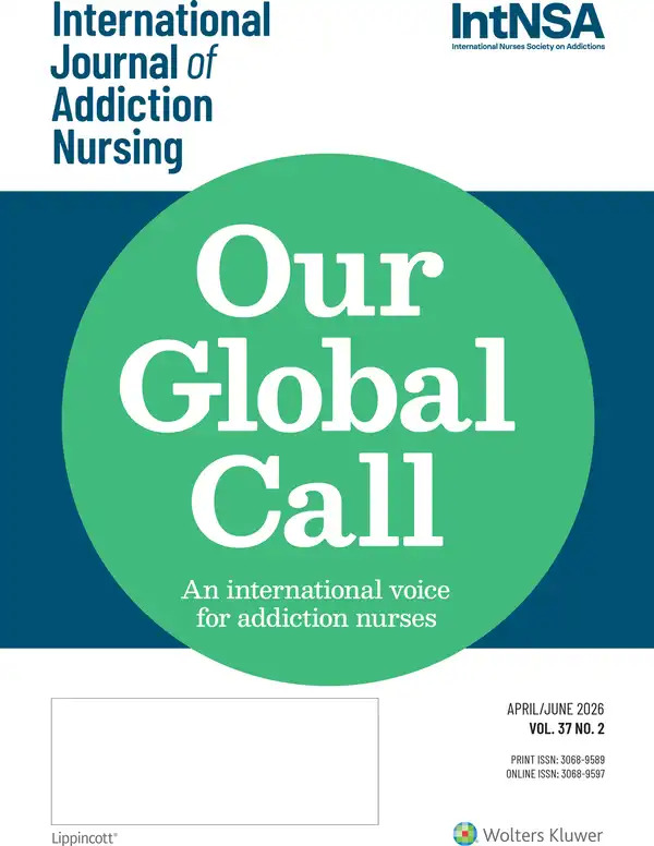 Journal of Addictions Nursing cover